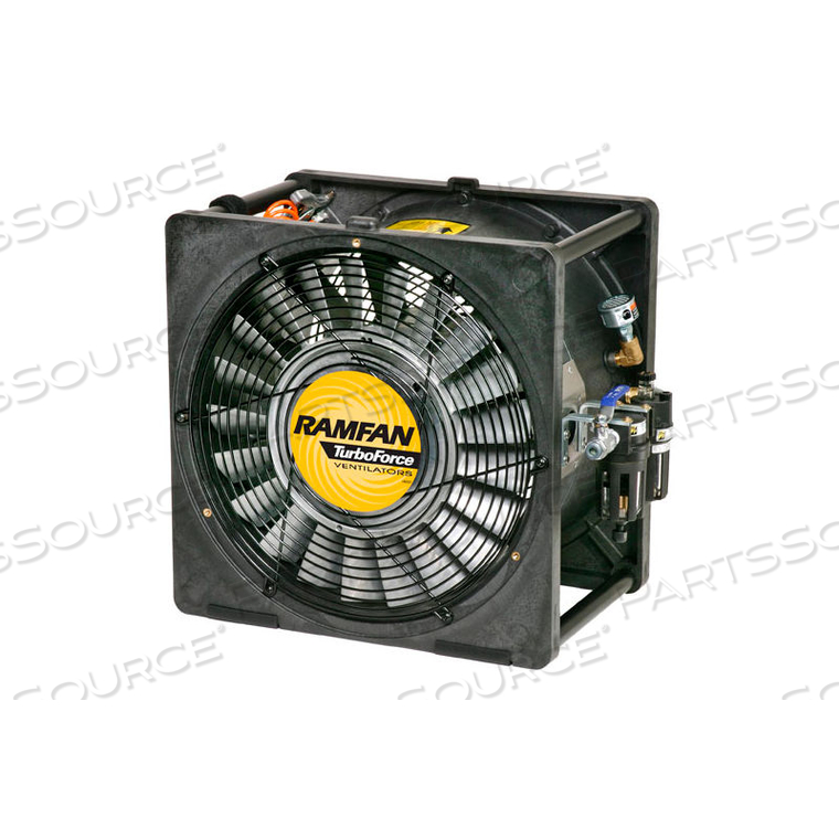 RAMFAN 16" INTRINSICALLY SAFE AIR DRIVEN BLOWER, MODEL AFI50 3200 CFM by Euramco Group RAMFAN 16" INTRINSICALLY SAFE AIR DRIVEN BLOWER, MODEL AFI50 3200 CFM by Euramco Group
