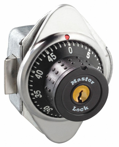 BUILT IN LOCKER LOCK 2 7/8 IN DIAL BLACK by Master Lock BUILT IN LOCKER LOCK 2 7/8 IN DIAL BLACK by Master Lock