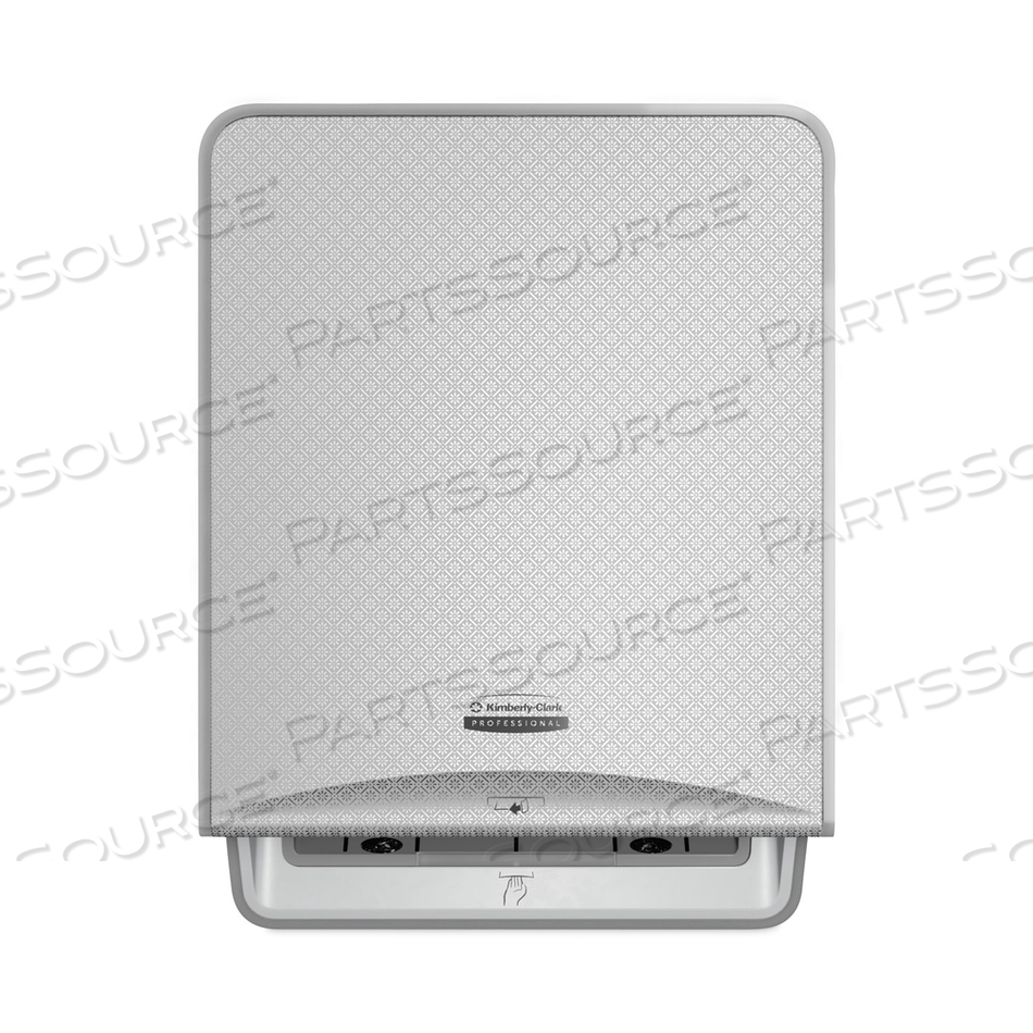 ICON AUTOMATIC ROLL TOWEL DISPENSER, 20.12 X 16.37 X 13.5, SILVER MOSAIC by Kimberly-Clark Corporation