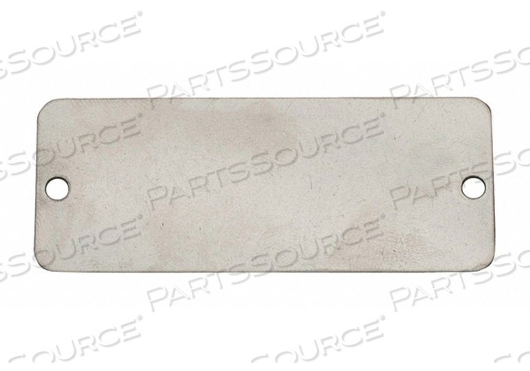 BLANK TAG RECTANGLE STEEL PK3 by C.H. Hanson BLANK TAG RECTANGLE STEEL PK3 by C.H. Hanson