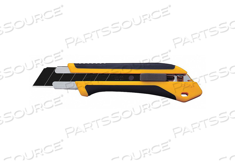 UTILITY KNIFE 7-3/8 IN. BLACK/YELLOW by Olfa UTILITY KNIFE 7-3/8 IN. BLACK/YELLOW by Olfa