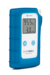 OXYGEN ANALYZER, 0.1% OXYGEN DISPLAY, +/-1.5%, (2) AA ALKALINE BATTERIES by Maxtec
