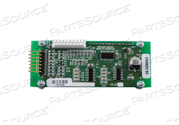 BOARD, SA SCALE DISPLAY CONTROL, FOR USE WITH: FOR MODEL FL28C GOBED® II MEDSURG BED by Stryker Medical