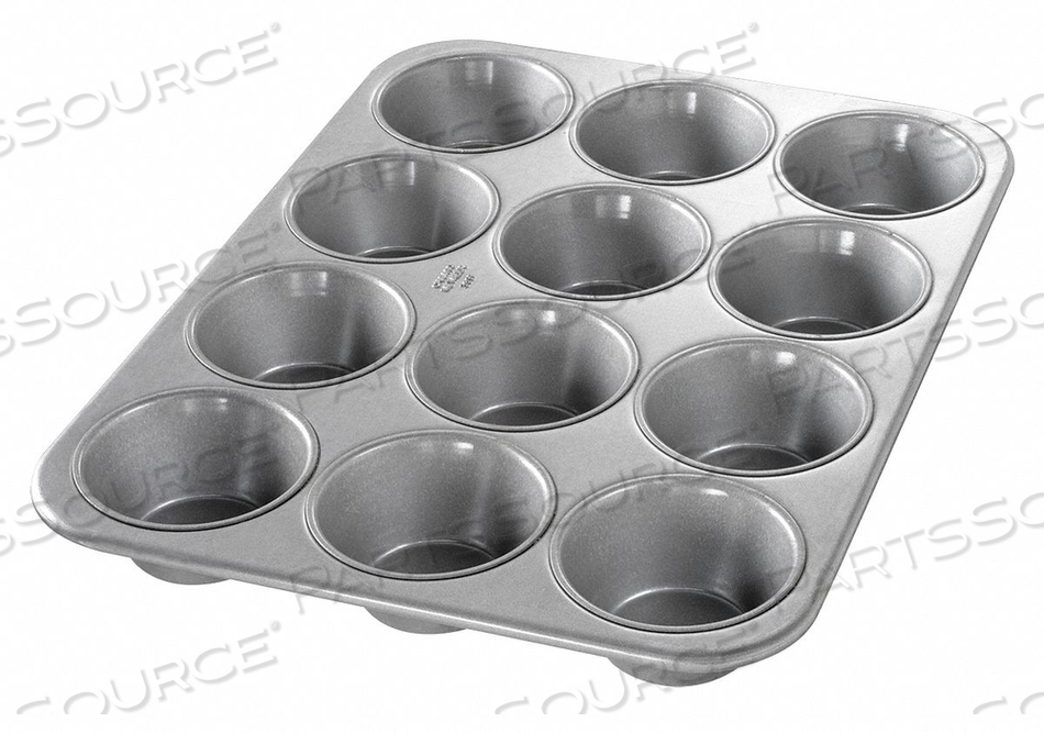 PECAN ROLL PAN 12 MOULDS by Chicago Metallic PECAN ROLL PAN 12 MOULDS by Chicago Metallic