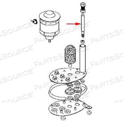 DRIVE SHAFT - FOR ALL UPRIGHT by Bar Maid