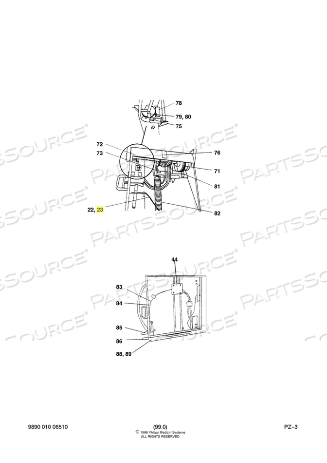 BRAKE ROPE by Philips Healthcare