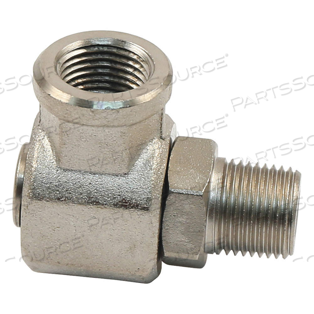 SWIVEL 90 DEG STEEL 1/2 IN FNPT INLET 