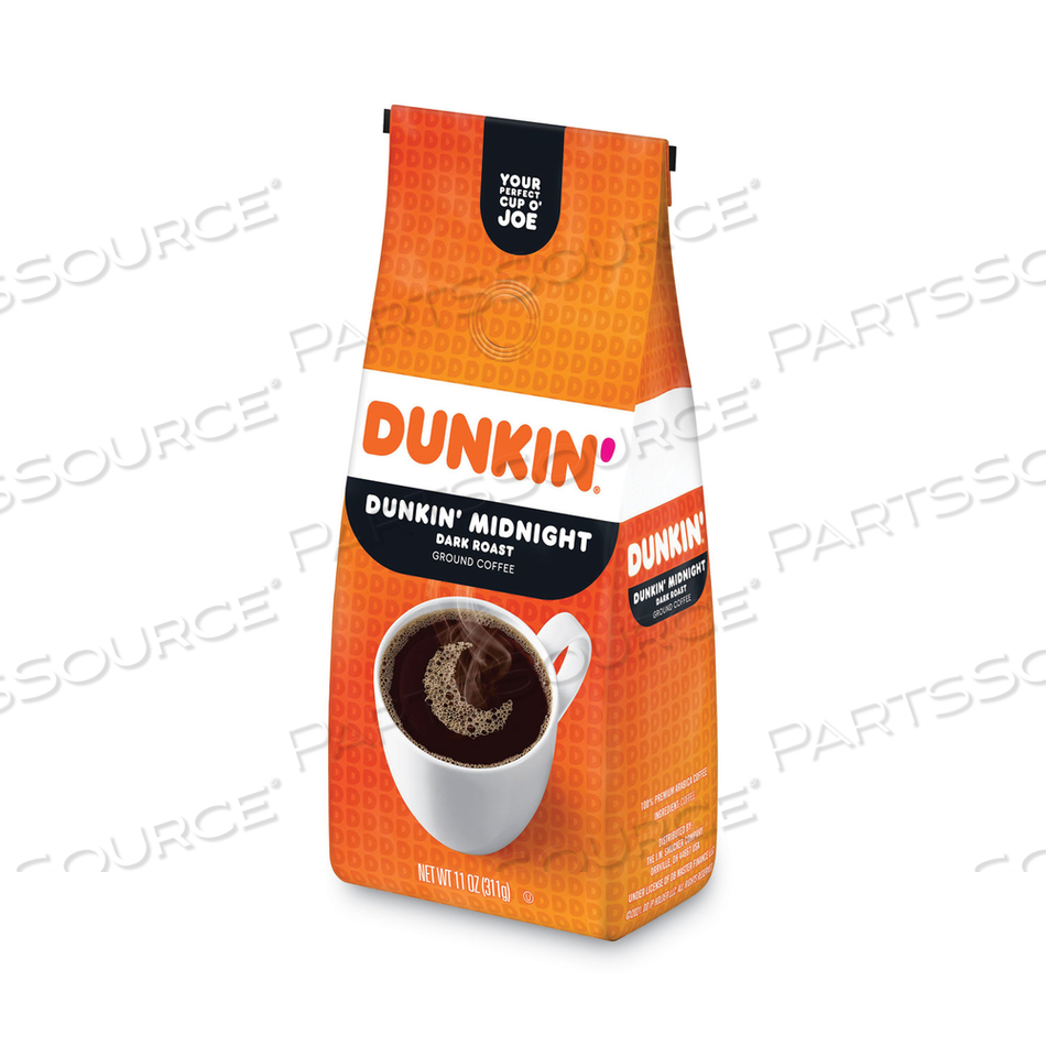 ORIGINAL BLEND COFFEE, DUNKIN DARK ROAST, 11 OZ BAG 