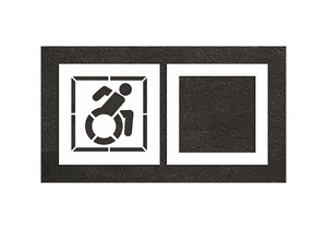 PAVEMENT STENCIL 32 W 0.125 THICK 2 PCS by RAE Products & Chemicals Corp.