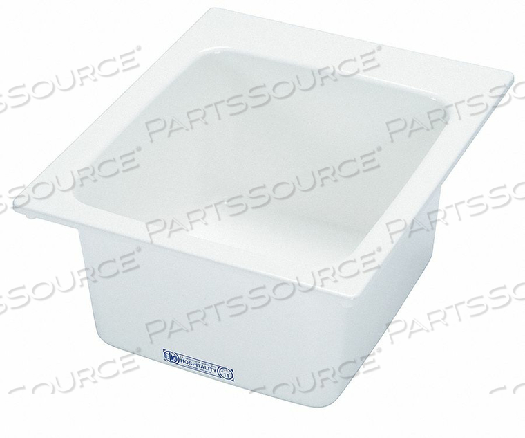 UTILITY SINK FIBERGLASS DROP IN WHITE by Mustee UTILITY SINK FIBERGLASS DROP IN WHITE by Mustee