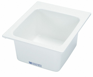 UTILITY SINK FIBERGLASS DROP IN WHITE by Mustee