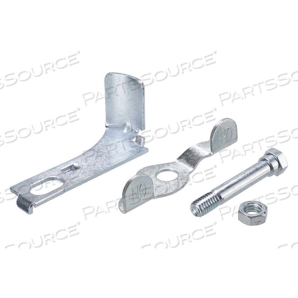 BRAKE KIT FOR CASTERS, SIDE PEDAL BRAKE, NO LOCK INCLUDED, FOR 5 IN WHEEL DIA. by Approved Vendor