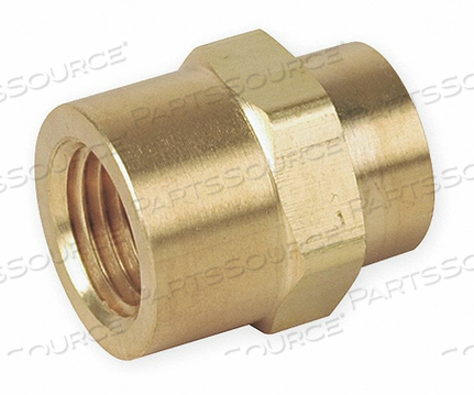HEX COUPLING BRASS 3/8 IN. FNPT by Parker Hannifin Corporation