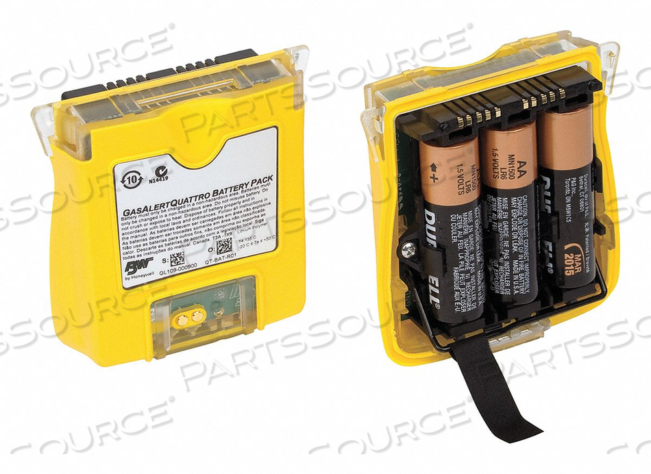 RECHARGEABLE BATTERY PACK YELLOW by BW Technologies