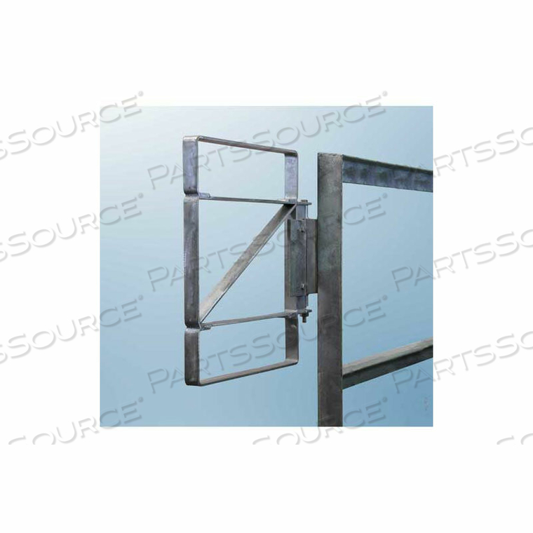 Z SERIES CARBON STEEL GALVANIZED BOLT-ON SELF-CLOSING SAFETY GATE, FITS OPENING 36-39" 