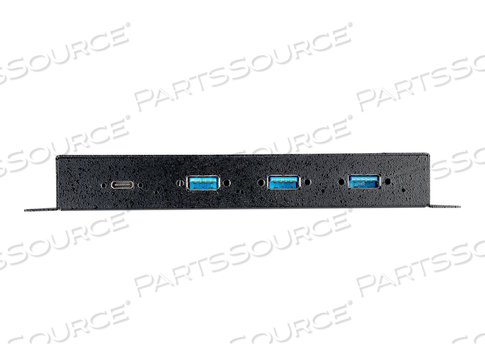 4 PORT USB C HUB 10GBPS, METAL INDUSTRIAL USB 3.2/3.1 GEN 2 TYPE-C HUB, 3A/1C, USB-C OR USB-A HOST, MOUNTABLE, ESD/SURGE (HB31C3A1CME), HUB, by StarTech.com Ltd. 4 PORT USB C HUB 10GBPS, METAL INDUSTRIAL USB 3.2/3.1 GEN 2 TYPE-C HUB, 3A/1C, USB-C OR USB-A HOST, MOUNTABLE, ESD/SURGE (HB31C3A1CME), HUB, by StarTech.com Ltd.