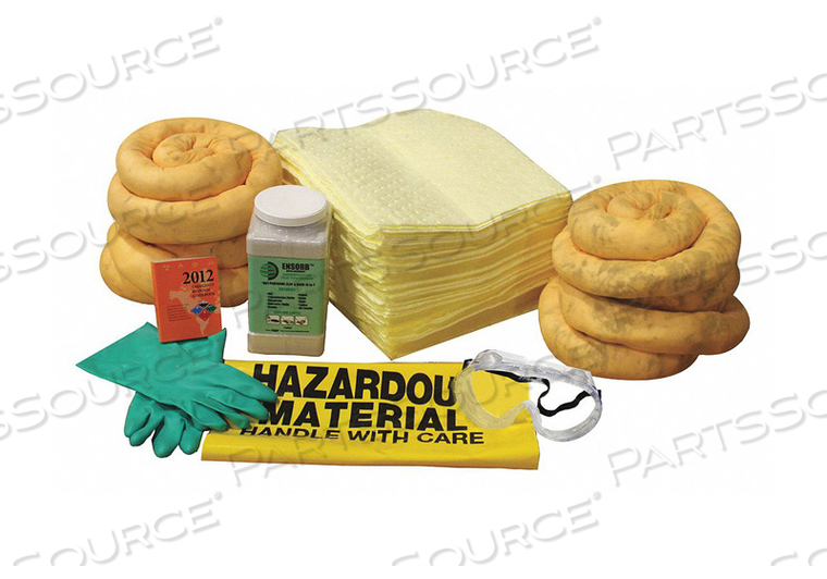 SPILL KIT REFILL CHEM/HAZMAT BROWN by Enpac