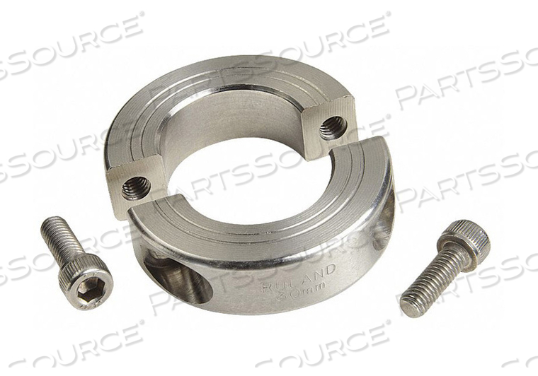 SHAFT COLLAR CLAMP 2PC 7/16 IN 316 SS by Ruland Manufacturing Inc. SHAFT COLLAR CLAMP 2PC 7/16 IN 316 SS by Ruland Manufacturing Inc.