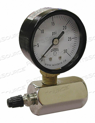 GAS TEST GAUGE 15 LB ASSEMBLY by Jones Stephens