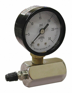 GAS TEST GAUGE 15 LB ASSEMBLY by Jones Stephens