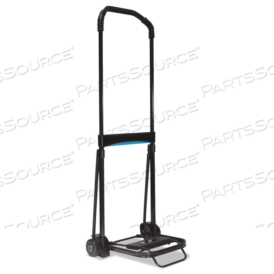 ULTRA-LITE FOLDING CART, 150 LB CAPACITY, 9.75 X 11 PLATFORM, BLACK 