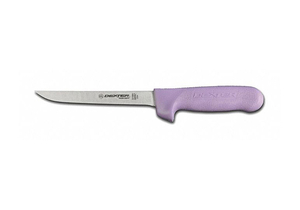 NARROW BONING KNIFE PURPLE HANDLE 6 IN by Dexter Russell