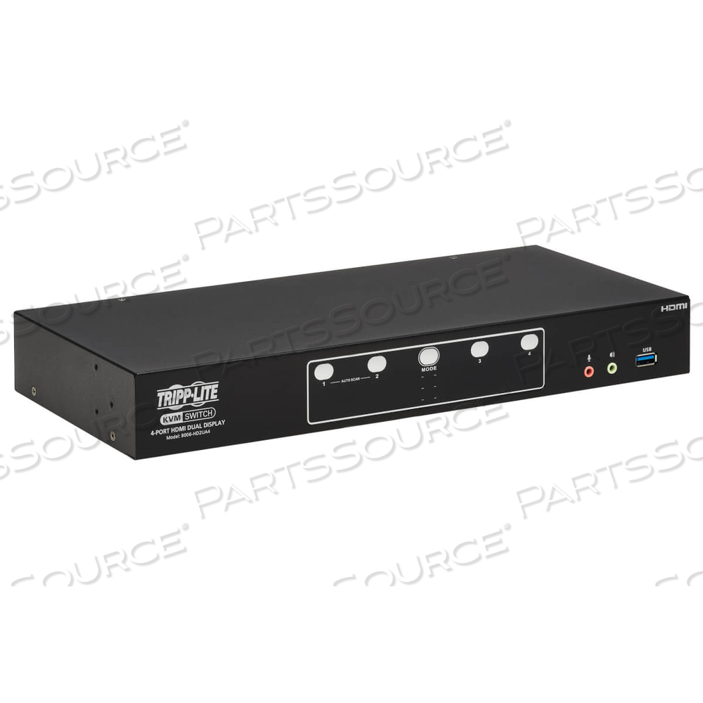 4 PT HDMI DUAL DISP KVM SWITCH by Tripp Lite