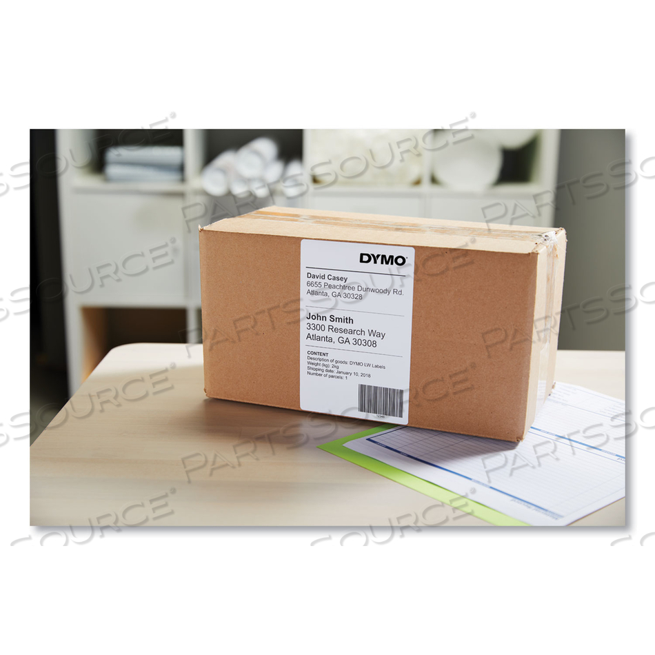 LABELWRITER SHIPPING LABELS, 4" X 6", WHITE, 220 LABELS/ROLL by Dymo LABELWRITER SHIPPING LABELS, 4" X 6", WHITE, 220 LABELS/ROLL by Dymo