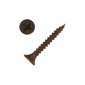 #6 X 1-1/8" PHILLIPS BUGLE HEAD DRYWALL SCREW - STEEL - FULL THREAD - FINE - PKG OF 50 LBS by Screw Products, Inc.