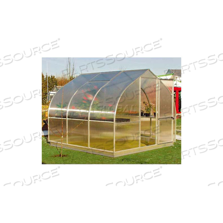 RIGA III GREENHOUSE KIT, 10' 6"L X 9' 8"W X 7' 6"H by Exaco Trading Co.