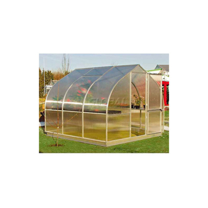 RIGA III GREENHOUSE KIT, 10' 6"L X 9' 8"W X 7' 6"H by Exaco Trading Co.