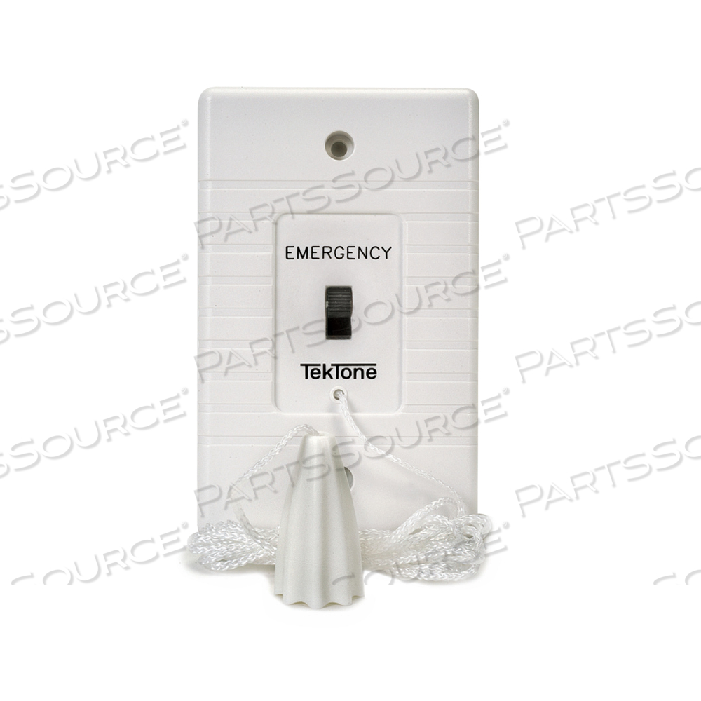 EMERGENCY CALL SWITCH, FOUR POLE, PLASTIC PLATE by TekTone Sound & Signal Mfg., Inc.