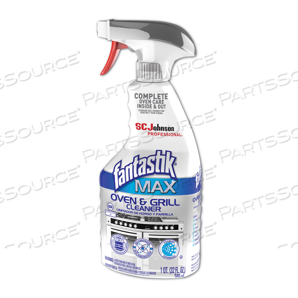 MAX OVEN AND GRILL CLEANER, 32 OZ BOTTLE by Fantastik