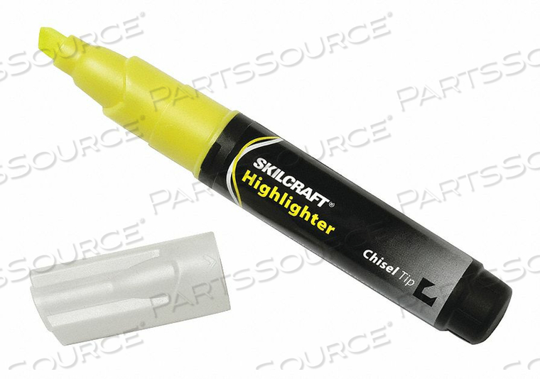 HIGHLIGHTER YELLOW PK12 by Ability One HIGHLIGHTER YELLOW PK12 by Ability One