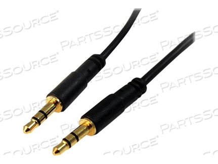 6FT SLIM 3.5MM STEREO AUDIO CABLE -M/M -THIS 3.5MM STEREO AUDIO CABLE IS A PERFE by StarTech.com Ltd.