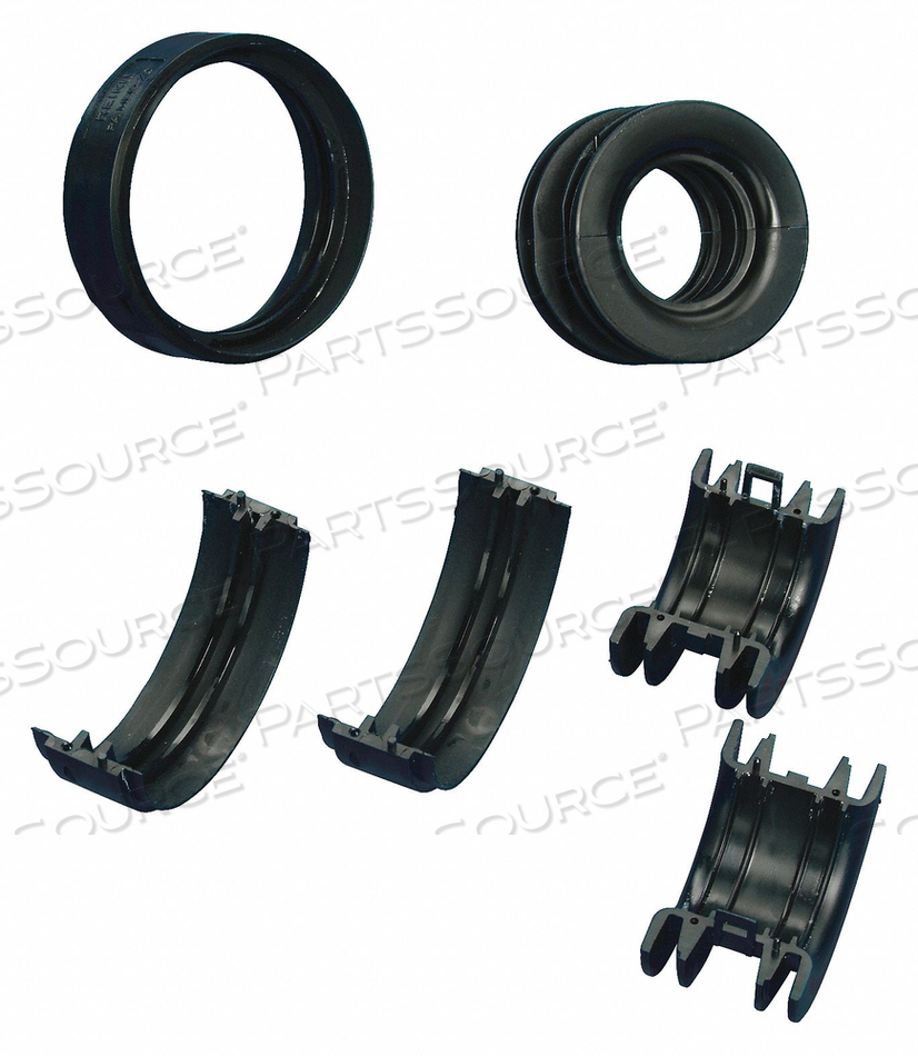 MIDDLE JAW 1.140 IN. BLACK POLYAMIDE by Reiku MIDDLE JAW 1.140 IN. BLACK POLYAMIDE by Reiku