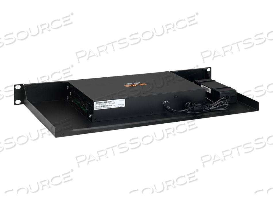 RACK MOUNTING KIT, BLACK, RAL 9005, 1U, 19", FOR HPE OFFICECONNECT 1920S 8G, HPE ARUBA 2530-8G by Rackmount.IT RACK MOUNTING KIT, BLACK, RAL 9005, 1U, 19", FOR HPE OFFICECONNECT 1920S 8G, HPE ARUBA 2530-8G by Rackmount.IT