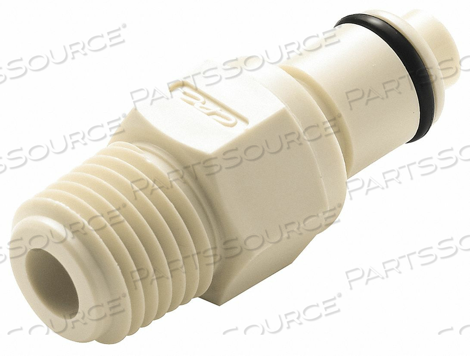 1/8 NPT VALVED POLYPROPYLENE COUPLING INSERT by Colder Products Company