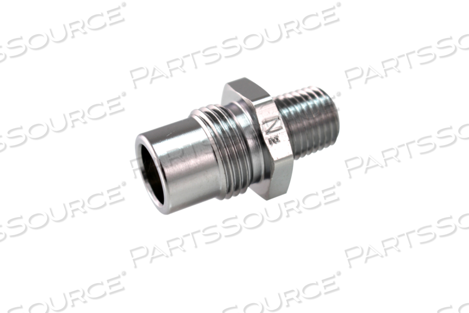 ADAPTER, DISS DV X 1/4 IN MNPT, BLACK, NITROGEN by Bay Corporation