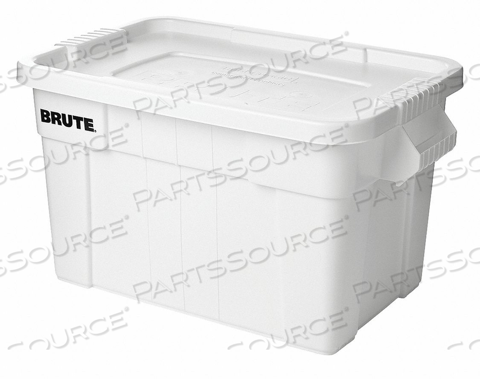 F8728 STORAGE TOTE 15-1/8 IN H 27-7/8 IN L by Rubbermaid Medical Division