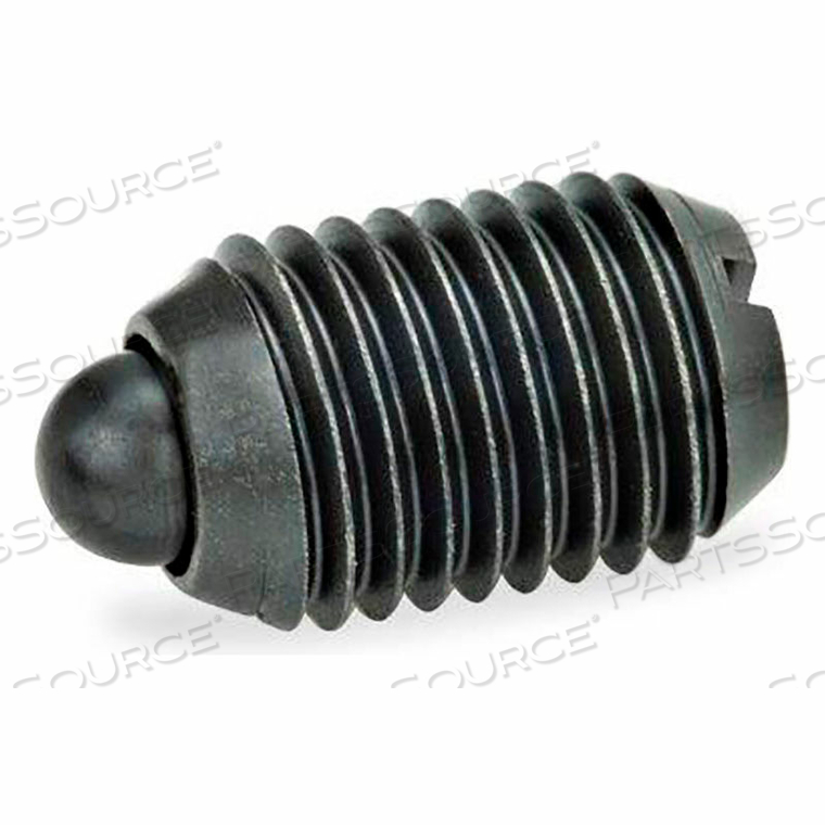 GN615.1 SPRING PLUNGERS, STEEL, NOSE PIN, SLOT, STANDARD SPRING, 0.07" PLUNGER DIA,0.35"L 