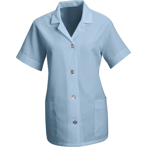 RED KAP WOMEN'S SMOCK LOOSE FIT SHORT SLEEVE LIGHT BLUE XL - TP23 by VF Imagewear, Inc.