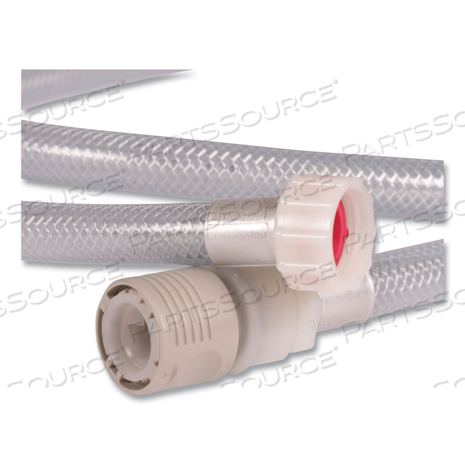 PDC HOSE KIT, 0.5" HOSE DIAMETER, 0.5" X 6 FT, CLEAR/GREEN by Boardwalk PDC HOSE KIT, 0.5" HOSE DIAMETER, 0.5" X 6 FT, CLEAR/GREEN by Boardwalk