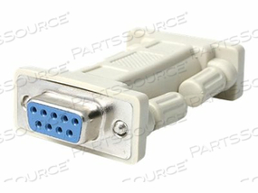 THIS NULL MODEM CABLE ADAPTER FEATURES TWO DB9 FEMALE CONNECTORS - A COST-SAVING by StarTech.com Ltd.
