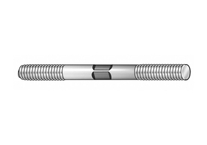 DBL END THD STUD 5/8-11X14 OAL PK2 by Te-Co