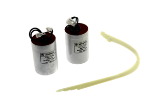 ROTOR CAPACITOR SET, 12.6 UF AND 10.5 UF, PLASTIC FILM, EPOXY RESIN SEALING, MEETS ROHS by GE Healthcare