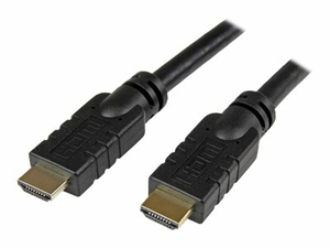 30M ACTIVE CL2 IN-WALL HIGH SPEED HDMI CABLE - M/M - HDMI CABLE - 26 AWG - HDMI TYPE A (M) TO HDMI TYPE A (M) - 98 FT - DOUBLE SHIELDED - BLACK by StarTech.com Ltd.
