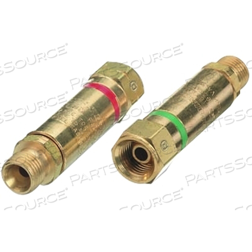 FLASHBACK ARRESTOR COMPONENT, OXYGEN/FUEL GAS, REGULATOR ADAPTOR, 9/16 IN TO 18 TPI by Western Enterprises