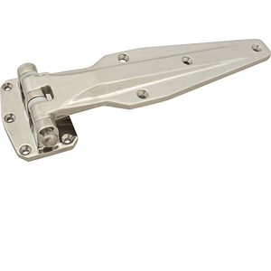 HINGE, 1-1/8"OFST, 13-1/8"L, SS by Polar Hardware