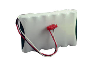 RECHARGEABLE BATTERY PACK, NICKEL METAL HYDRIDE, 7.2V, 4 AH, 2 PIN LEAD LENGTH by R&D Batteries, Inc.